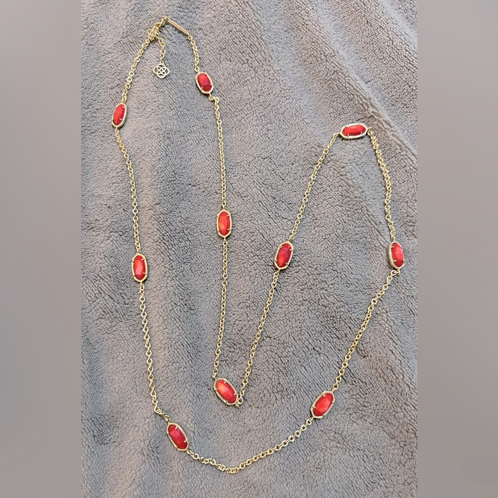 Kendra Scott “Kellie” Tomato Mother of Pearl Prototype